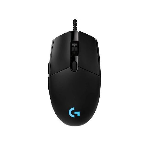 MOUSE GAMING LOGITECH G PRO RGB 6 BOTONES USB SENSOR HERO 25K  