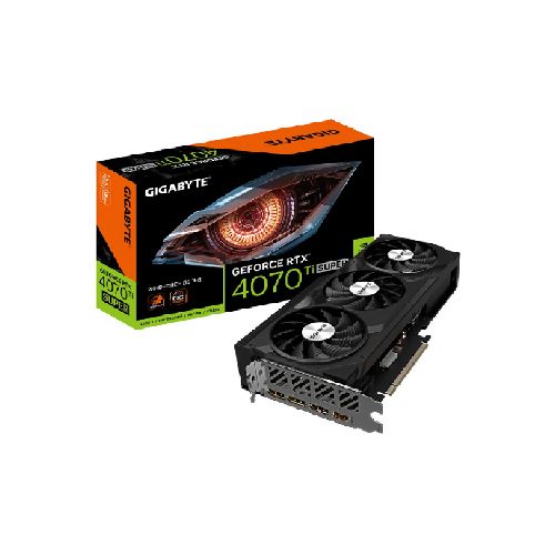 TARJETA DE VIDEO GIGABYTE GEFORCE RTX 4070 TI SUPER WINDFORCE OC 16GB GDDR6  