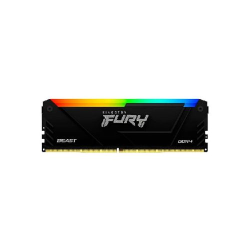 MEMORIA RAM KINGSTON FURY RGB DIMM DDR4 16GB 3200MHZ CL16  