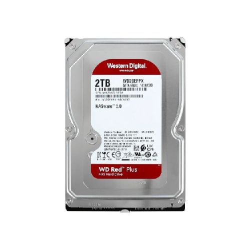 DISCO DURO WD RED PLUS 2TB - SATA - 5400RPM - 3.5