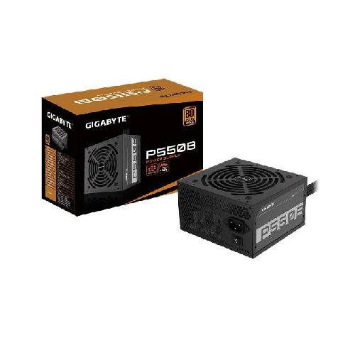 FUENTE DE PODER CERTIFICADA GIGABYTE 550W 80 PLUS BRONZE  