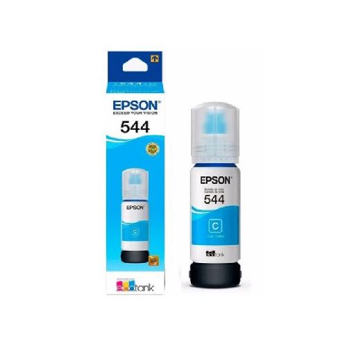 BOTELLA DE TINTA EPSON 544 AZUL ORIGINAL 65ML  