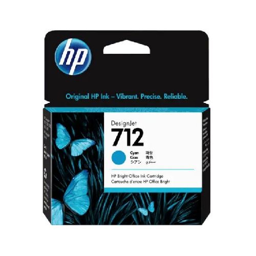 CARTUCHO DE TINTA HP DESIGNJET 712 DE 29ML AZUL PARA PLOTTER  