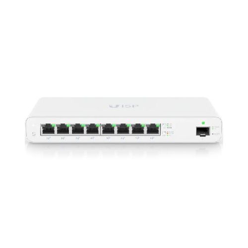 SWITCH UBIQUITI NETWORKS UISP ADMINISTRABLE L2 8 PUERTOS POE GIGABIT + 1 SFP GIGABIT  UISP-S  