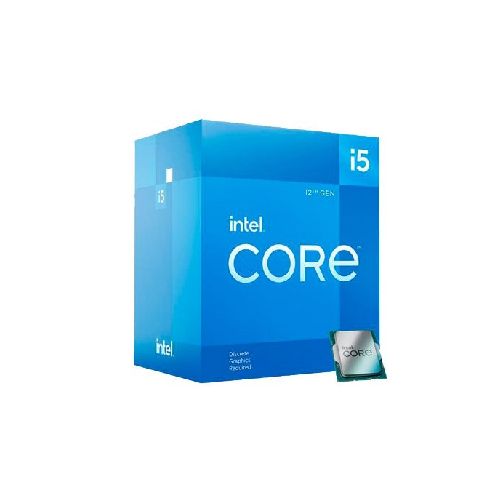 PROCESADOR INTEL CORE i5-12400F 2.5GHZ SEIS NUCLEOS LGA-1700 SIN VIDEO  