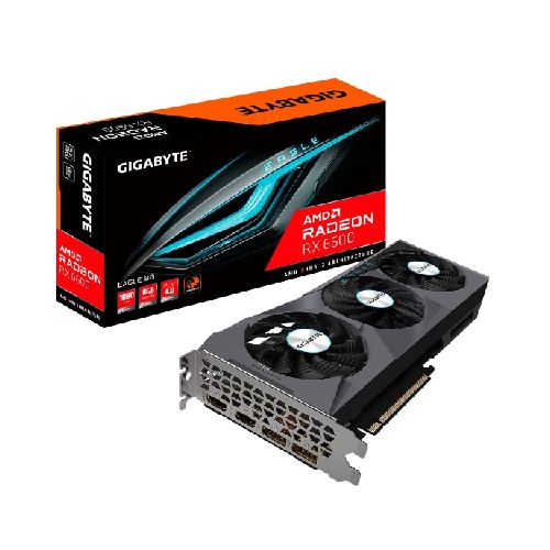 TARJETA DE VIDEO GIGABYTE AMD RADEON RX 6600 EAGLE 8GB GDDR6 PCIE EXPRESS 4.0  