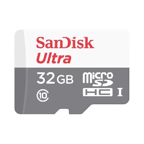 TARJETA DE MEMORIA MICRO SD HC SANDISK ULTRA 32GB CLASE 10 CON ADAPTADOR SD  