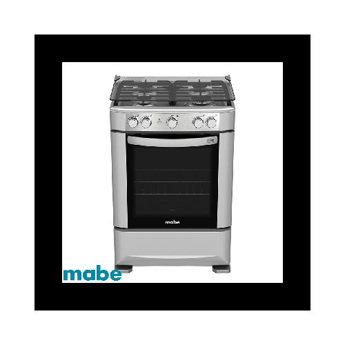 Cocina a Gas Mabe 4 Quemadores Acero Inox EM6020SG0