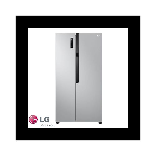 Refrigeradora LG Side by Side Sin Dispensador 508 Litros Inverter GS51BPP