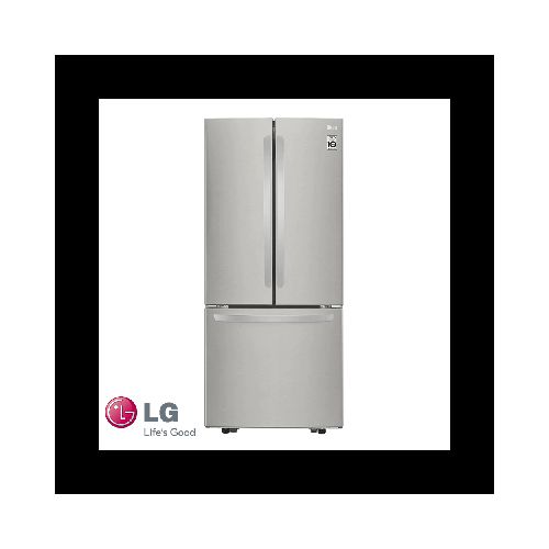 Refrigeradora LG Inverter French Door 617 Litros 3 Puertas GM22BGPK