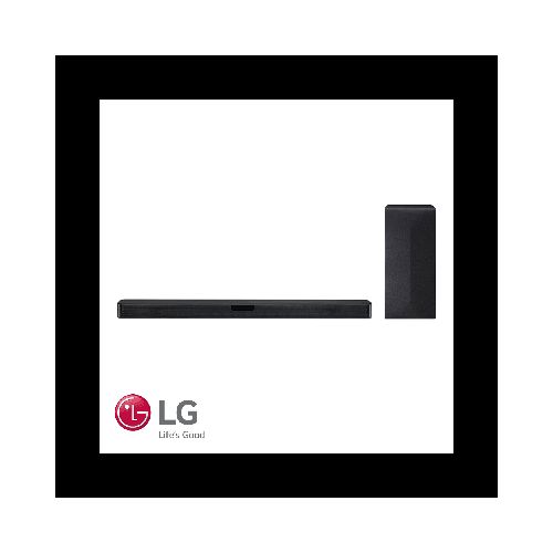 Barra de Sonido + Subwoofer LG de 2.1 Ch - 300 Watts SN4