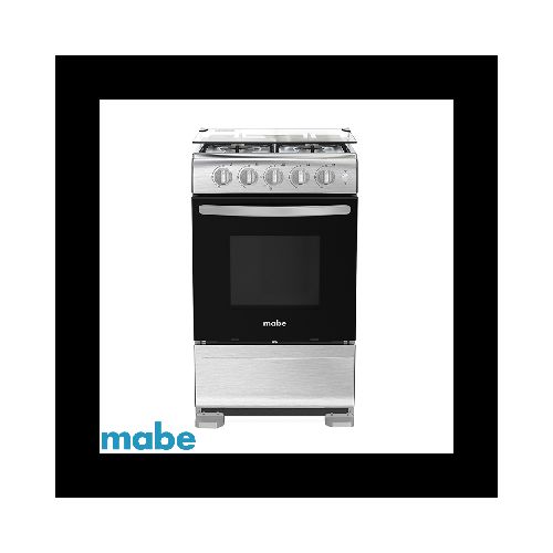 Cocina a Gas Mabe 4 Quemadores – Acero Inox – EM5120SX1