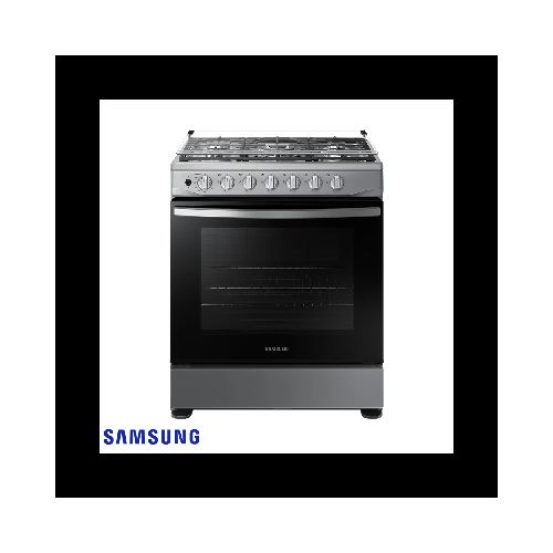 Cocina a Gas Samsung 5 Quemadores Acero Inoxidable NX52T7522LS