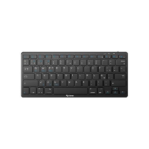 Teclado Bluetooth compacto con batería recargable  