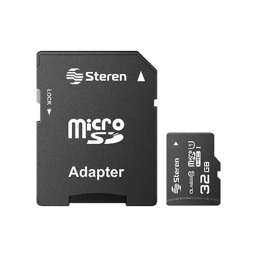 Memoria microSD HC de 32 GB, clase UHS- IU1, V10, A1, con adaptador SD  