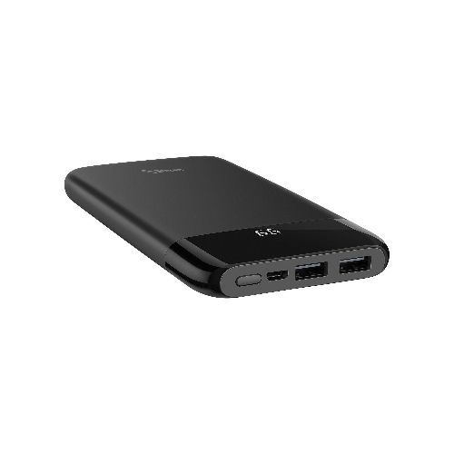 Power Bank de 8,000 mAh con 2 salidas USB y display  