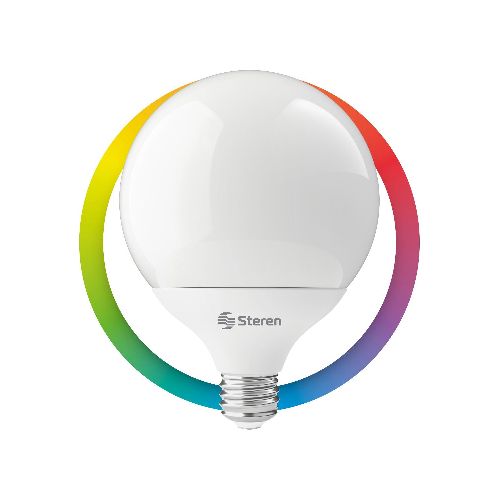 Foco LED Wi-Fi RGB+W multicolor de 15 W  