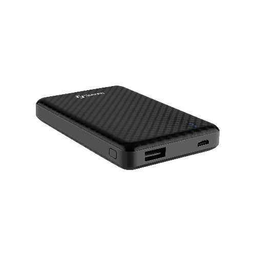 Power Bank de 5,000 mAh, texturizada  