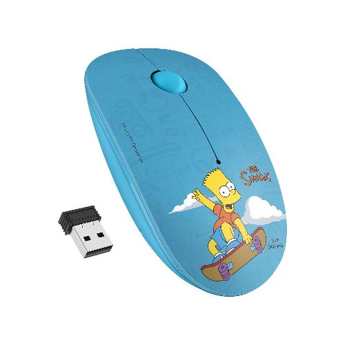 Mouse inalámbrico 1600 DPI The Simpsons™  