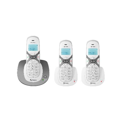 Teléfono inalámbrico DECT 6.0 con 2 extensiones, en Venta | Steren Tienda en Línea