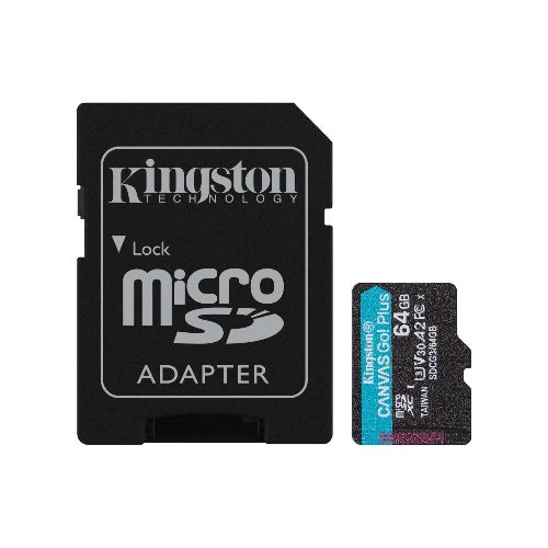 Memoria microSD de 256 GB Kingston, clase U3, V30, A2  