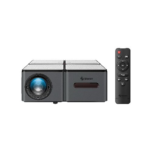 Proyector multimedia Full HD de 14 000 lúmenes con función espejo y Bluetooth  