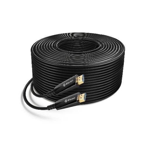 Cable HDMI 4K de fibra óptica, 50 m  