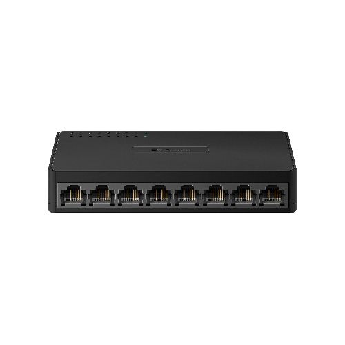 Switch Fast Ethernet de 8 puertos  