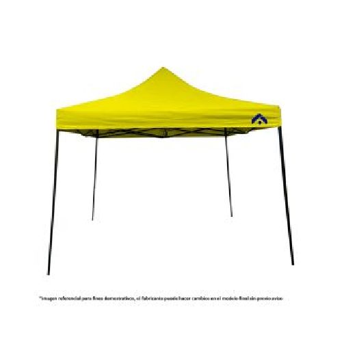 CARPA PLEGABLE 10 X 10 PIES AMARILLO