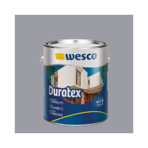 PINTURA DURATEX GRIS PERLA EXTERIOR E INTERIOR GALON WESCO