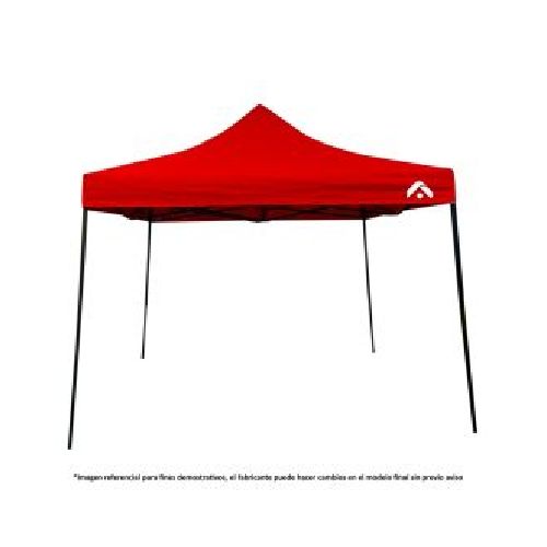 CARPA PLEGABLE 10 X 10 PIES ROJA