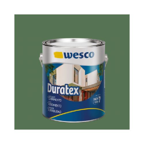 PINTURA DURATEX VERDE OLIVA PARA EXTERIORES E INTERIORES GALON WESCO