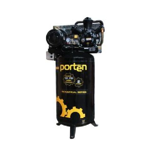 COMPRESOR INDUSTRIAL DE 10HP 300LT 175PSI 220V MONOFASICO PORTEN