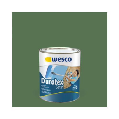 PINTURA DURATEX VERDE OLIVA PARA EXTERIORES E INTERIORES LITRO WESCO