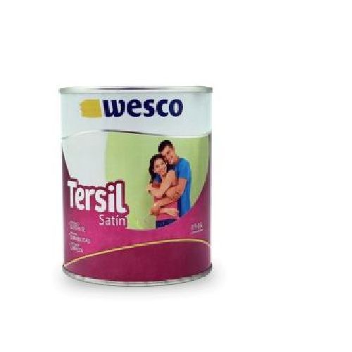 PINTURA TERSIL SATINADO BLANCO LITRO  WESCO PARA INTERIOR Y EXTERIOR