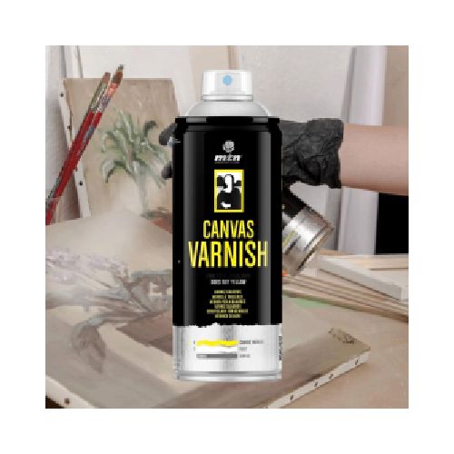 PINTURA EN SPRAY MONTANA PRO BARNIZ BRILLANTE PARA CUADROS 400ML