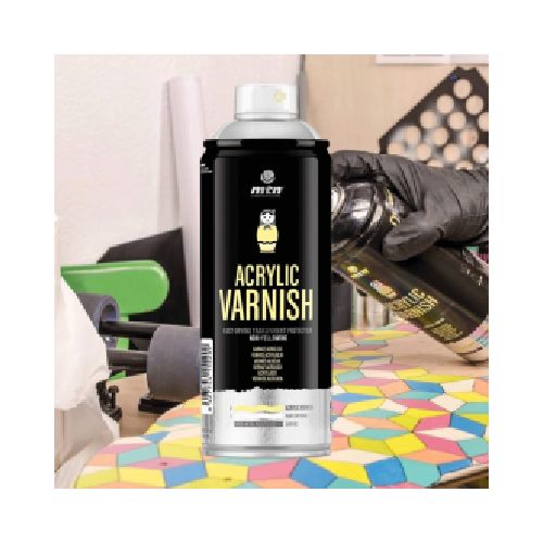 SPRAY PRO BARNIZ ACRILICO BRILL 400ML MONTANA