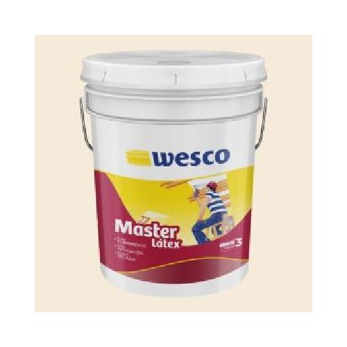 PINTURA MASTER LATEX MARFIL CANECA WESCO