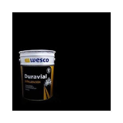 PINTURA DE TRAFICO NEGRO CANECA DURAVIAL DE WESCO