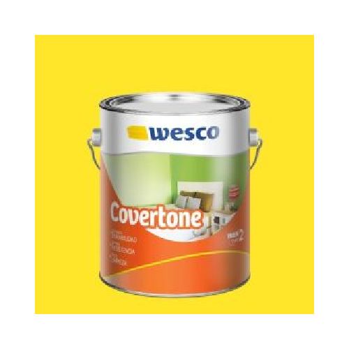 PINTURA COVERTONE AMARILLO INTENSO GALON WESCO