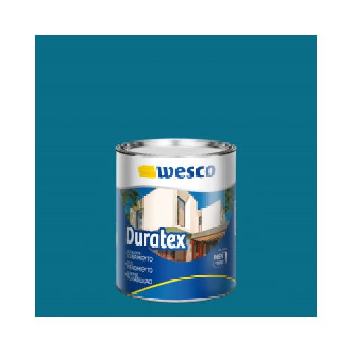 PINTURA DURATEX TURQUESA PARA EXTERIORES E INTERIORES LITRO WESCO