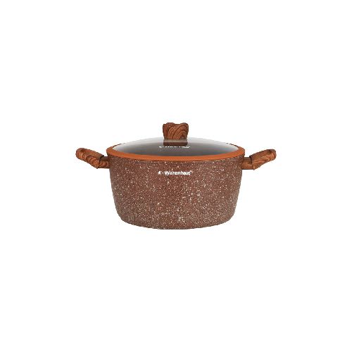 OLLA WARENHAUS SIENNA 24CM CAFE INDUC 902272 M2935 – Almacenes Mirna