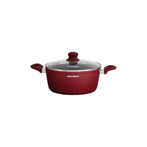 OLLA WARENHAUS 24CM VULCANO ROJO INDUC M29346 – Almacenes Mirna