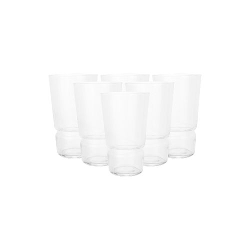 VASO BRERA HB X6PCS 11OZ 355/11000641 – Almacenes Mirna