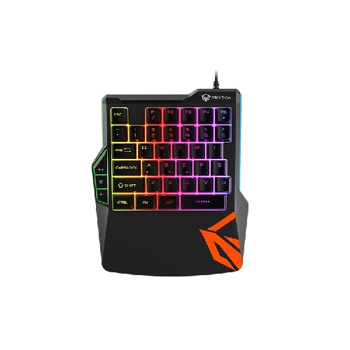 Teclado gamer mt-kb015 membrana single hand meetion | DC Store