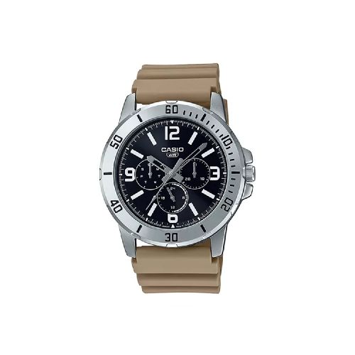 Reloj Casio Análogo Caqui Hombre-MTP-VD300-5BUDF | Comsucre Online