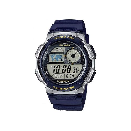 Reloj Casio Sporty Digital Azul Hombre-AEV-1000W-2AVDF | Comsucre Online