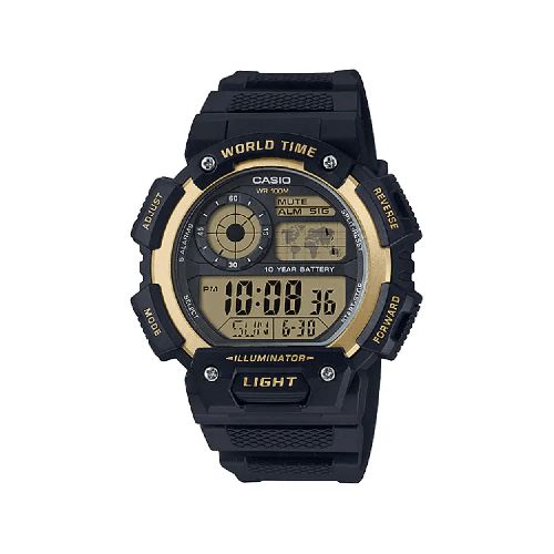 Reloj Casio Sporty Digital Negro Hombre-AE-1400WH-9AVDF | Comsucre Online