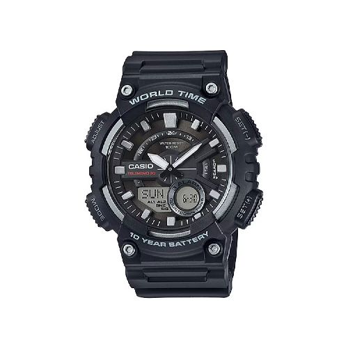 Reloj Casio Análogo / Digital Negro Hombre -AEQ-110W-1AVDF | Comsucre Online