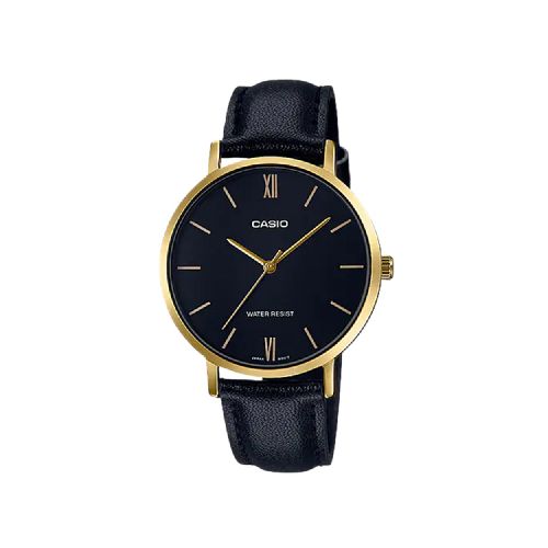 Reloj Casio Análogo Negro Mujer-LTP-VT01GL-1BUDF | Comsucre Online